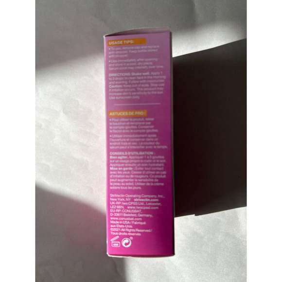 StriVectin Multi Action Super C Retinol Brighten Correct Vitamin C Serum 1 fl oz - Picture 3 of 4